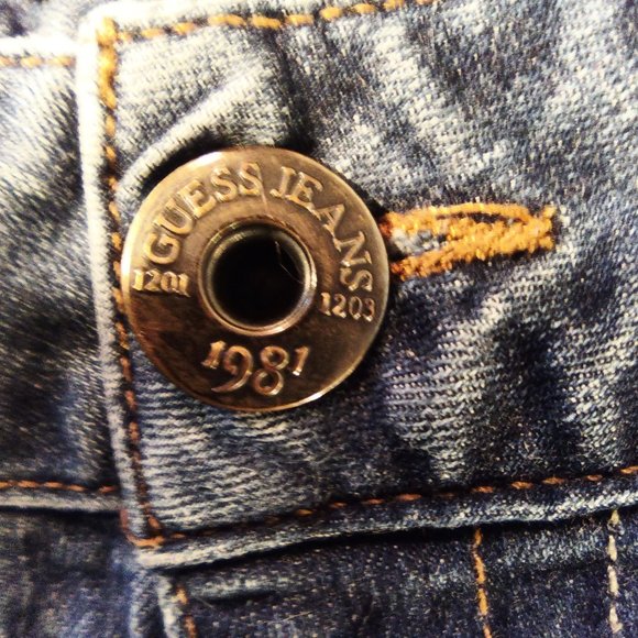 "Guess Los Angeles" Jeans Size 27 Skinny - Picture 6 of 12